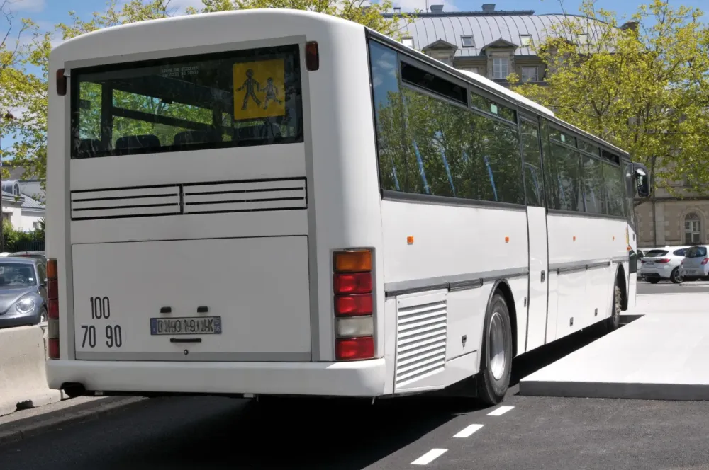 Transport scolaire panneau